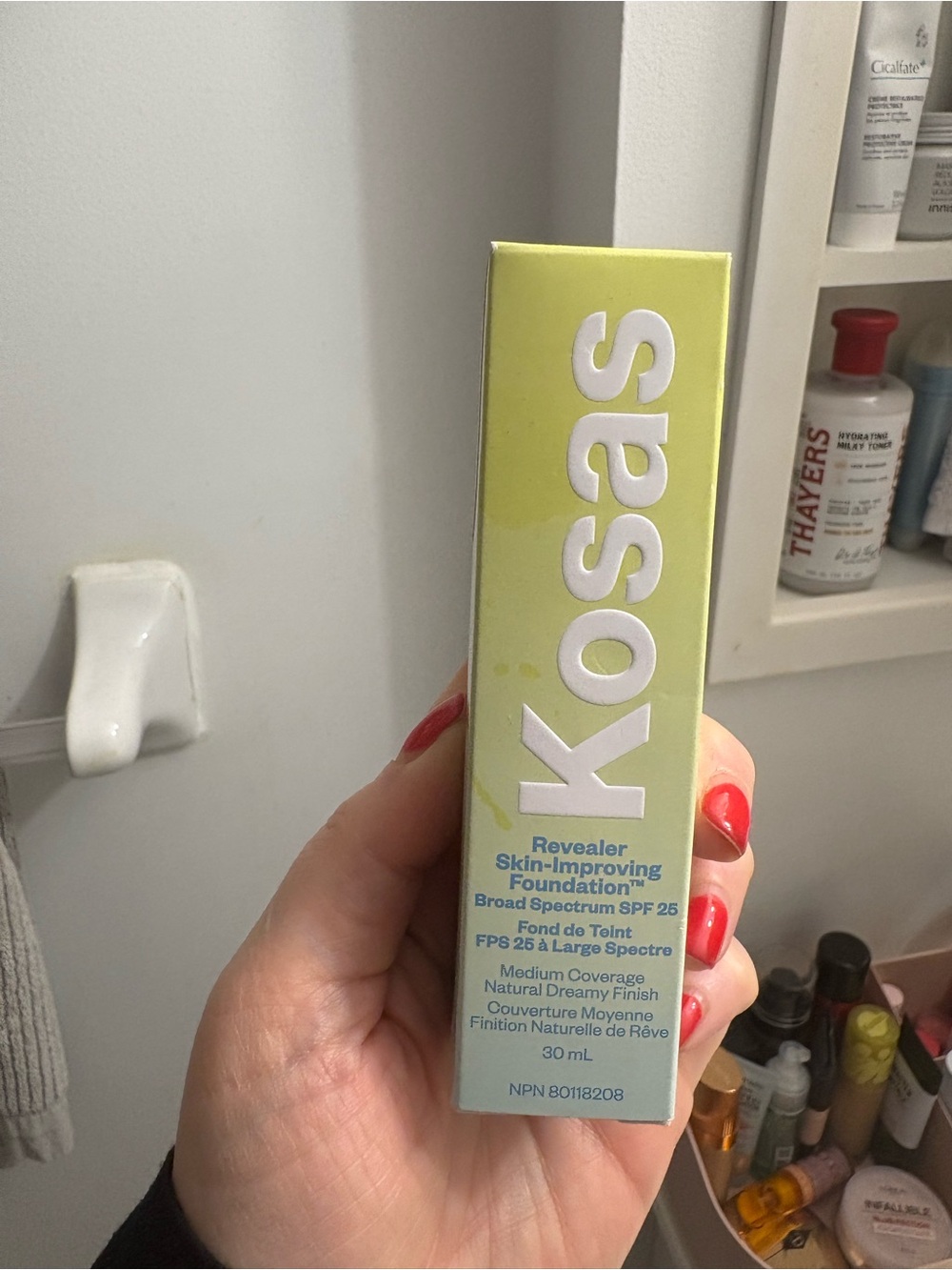 Kosas Revealer Skin-Improving Foundation SPF 25- New in Box